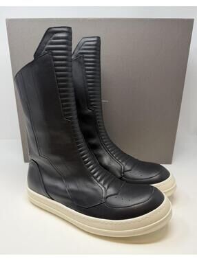 Rick Owens Biker Moto Sneaker Black
